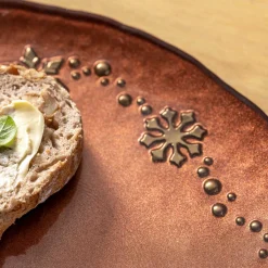 Teller 27cm rot AUTENTICO