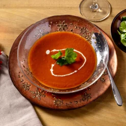 Teller 27cm rot AUTENTICO