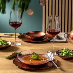 Teller 27cm rot AUTENTICO