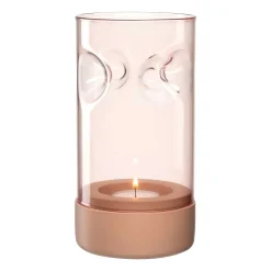 Tischlicht auf Sockel SOLE 19 cm apricot