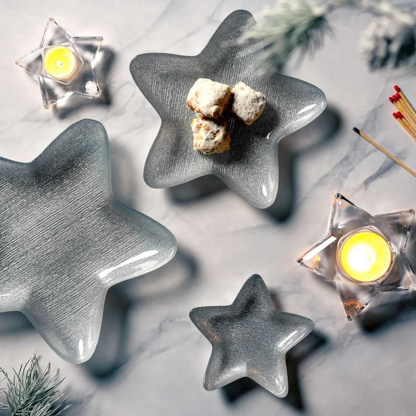 Tischlicht 15cm Stern AUTENTICO