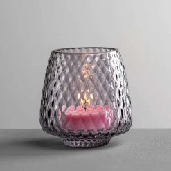 Tischlicht GIULIA 10 cm grau