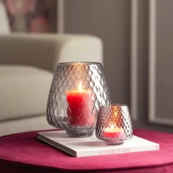 Tischlicht GIULIA 10 cm grau