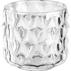 Tischlicht POESIA 4er-Set 10cm große Rauten