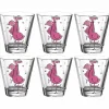 Trinkglas BAMBINI 215 ml Flamingo 6er-Set