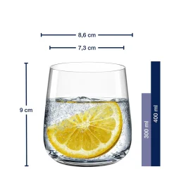 Trinkglas BRUNELLI 400 ml 6er-Set