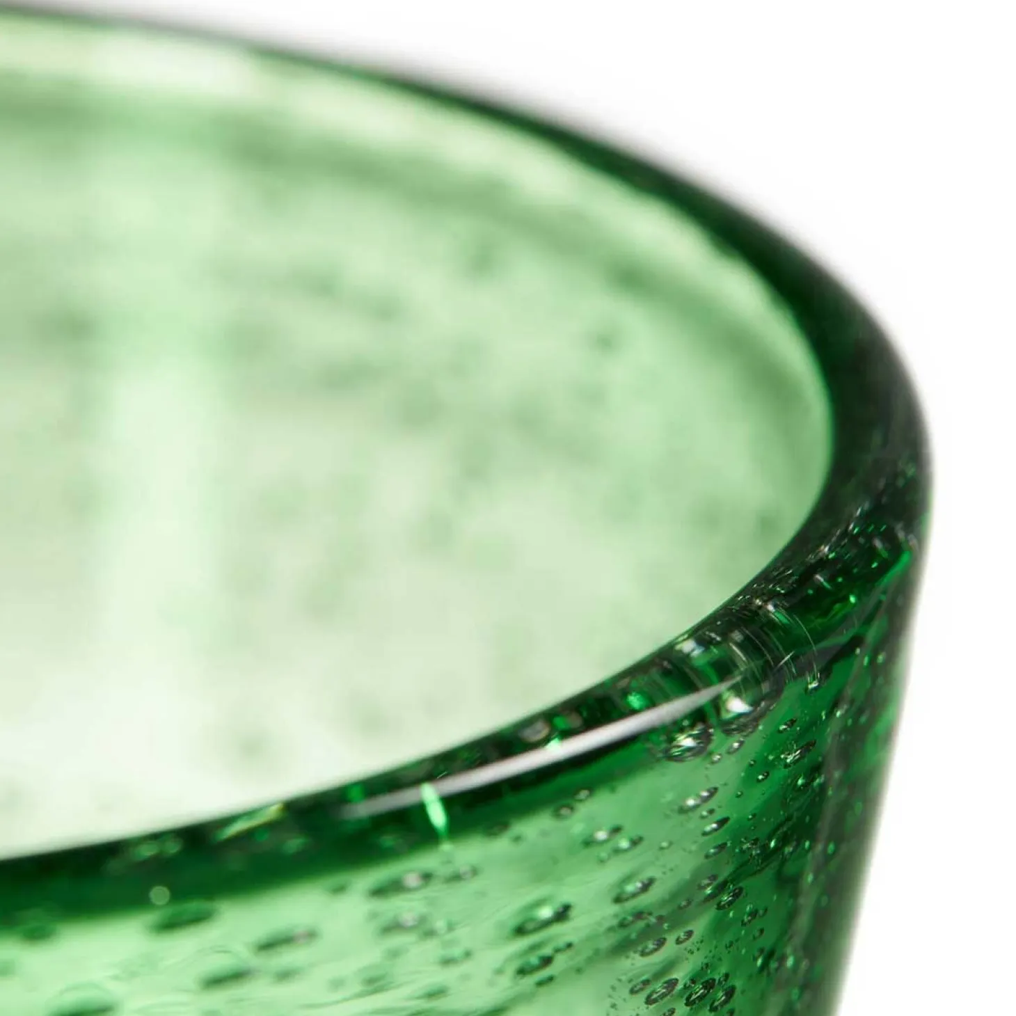 Trinkglas BURANO 330 ml grün 6er-Set