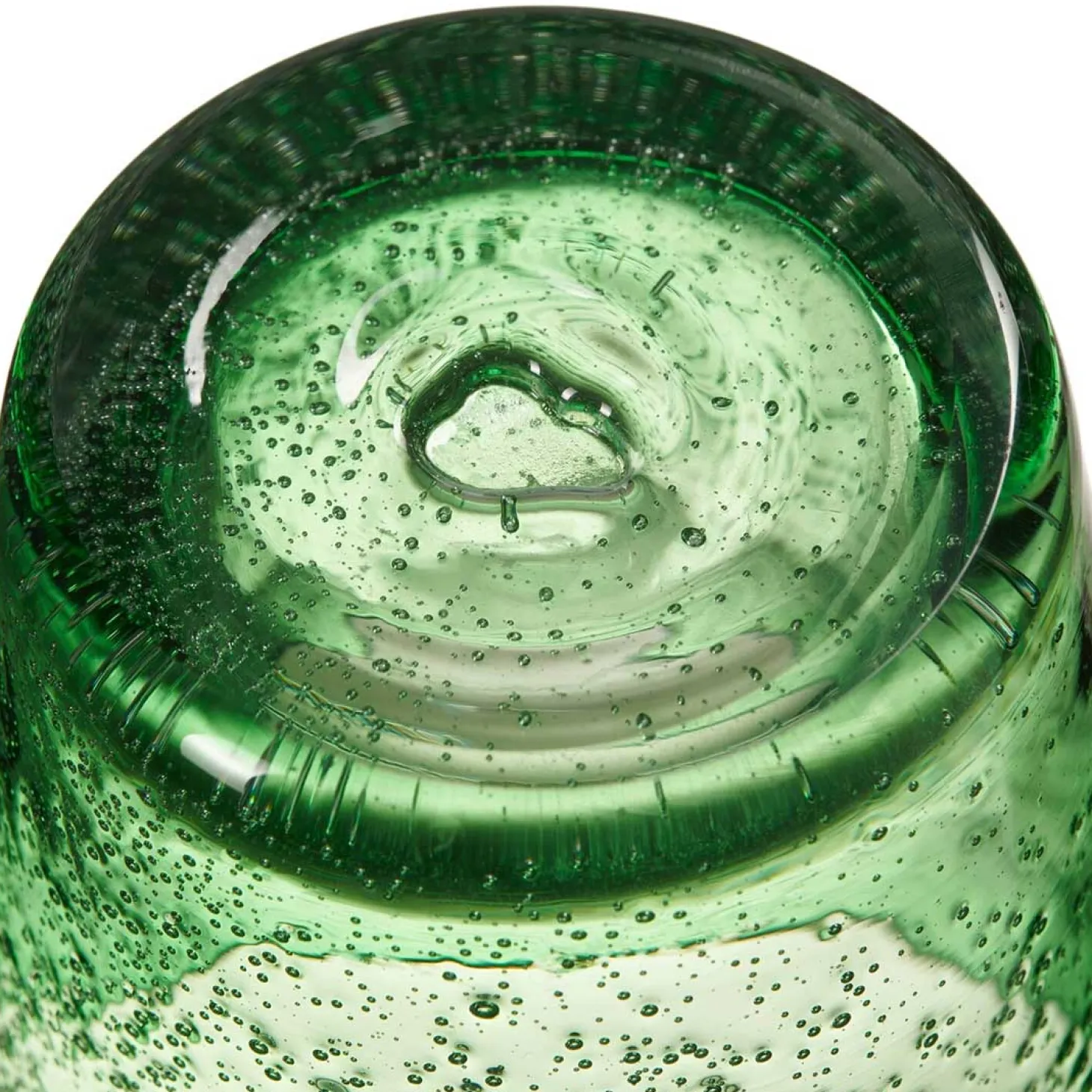 Trinkglas BURANO 330 ml grün 6er-Set