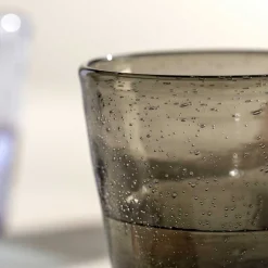 Trinkglas BURANO 330 ml kalte Farben 4er-Set