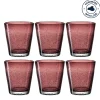 Trinkglas BURANO 330 ml viola 6er-Set