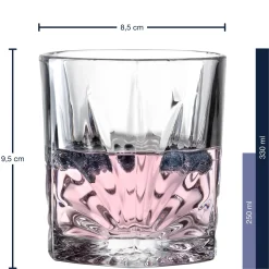 Trinkglas CAPRI 330 ml 4er-Set