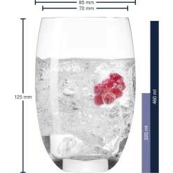 Trinkglas CHEERS 450 ml mit persönlicher Gravur