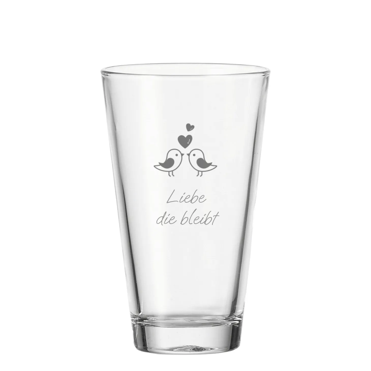 Trinkglas CIAO 300 ml mit persönlicher Gravur