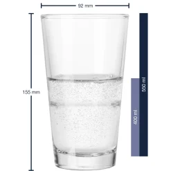 Trinkglas EVENT 550 ml 4er-Set