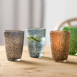 Trinkglas MATERA 340ml beige 4er-Set