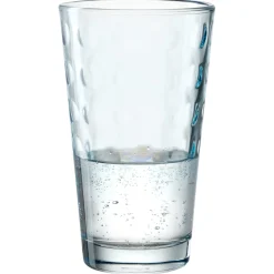 Trinkglas OPTIC 540 ml hellblau 4er Set