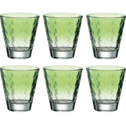 Trinkglas OPTIC 215 ml hellgrün 6er-Set