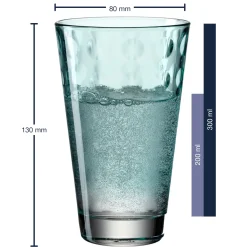 Trinkglas OPTIC 300 ml mint 6er-Set