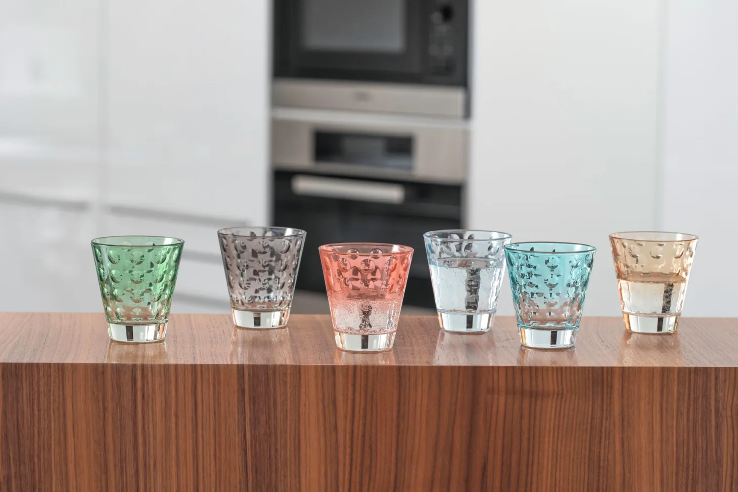 Trinkglas OPTIC 215 ml Pastell 6er-Set