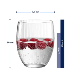 Trinkglas POESIA 380 ml 6er-Set