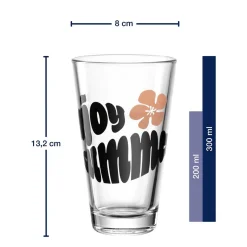 Trinkglas SOLE 300 ml 2er-Set