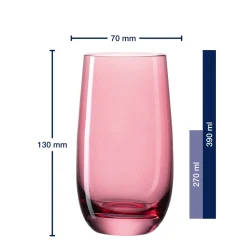 Trinkglas SORA 390 ml 6er-Set