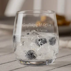 Trinkglas TIVOLI 360 ml mit persönlicher Gravur