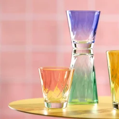 Trinkglas TWIST 215 ml blau 4er-Set