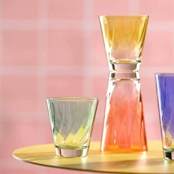 Trinkglas TWIST 215 ml grün 4er-Set