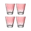 Trinkglas TWIST 215 ml rot 4er-Set