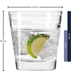 Trinkglas VARIO 250 ml 6er-Set