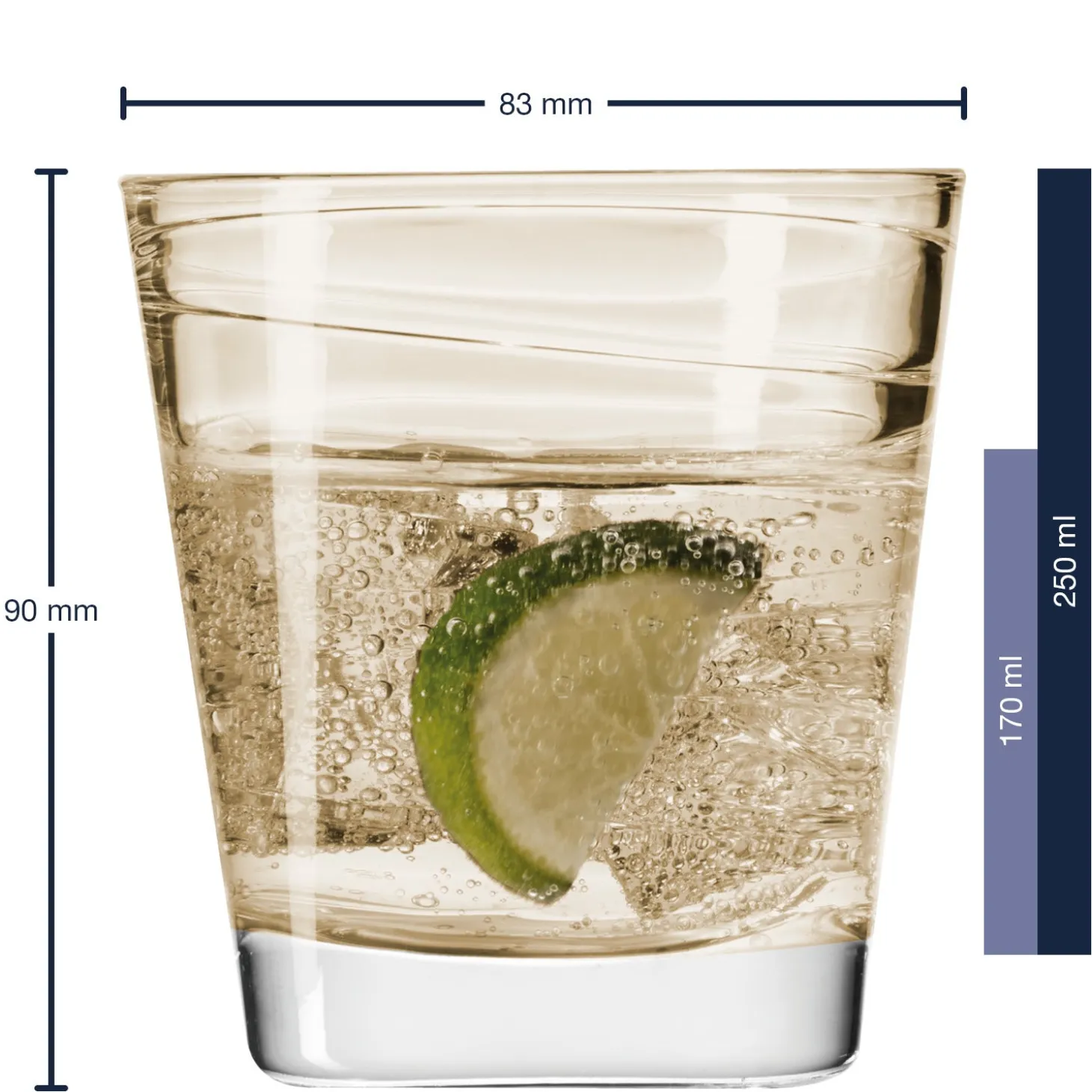 Trinkglas VARIO 250 ml 6er-Set