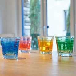 Trinkglas VARIO STRUTTURA 250 ml orange 6er-Set