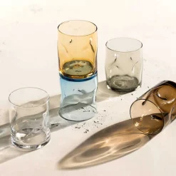 Trinkglas VESUVIO 300 ml amber 4er-Set