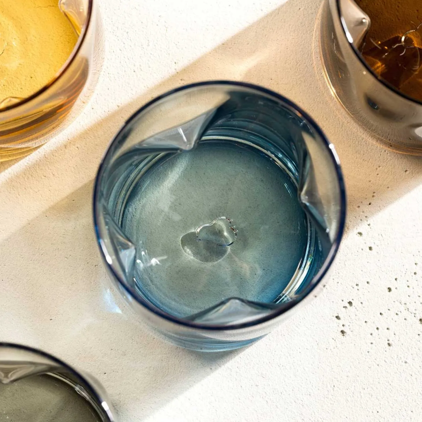 Trinkglas VESUVIO 300 ml amber 4er-Set