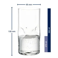 Trinkglas VESUVIO 330 ml 4er-Set