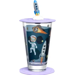 Trinkset BAMBINI AVVENTURA 3-teilig 300 ml Weltall