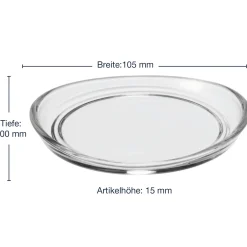 Untersetzer LOOP 11 cm 6er-Set