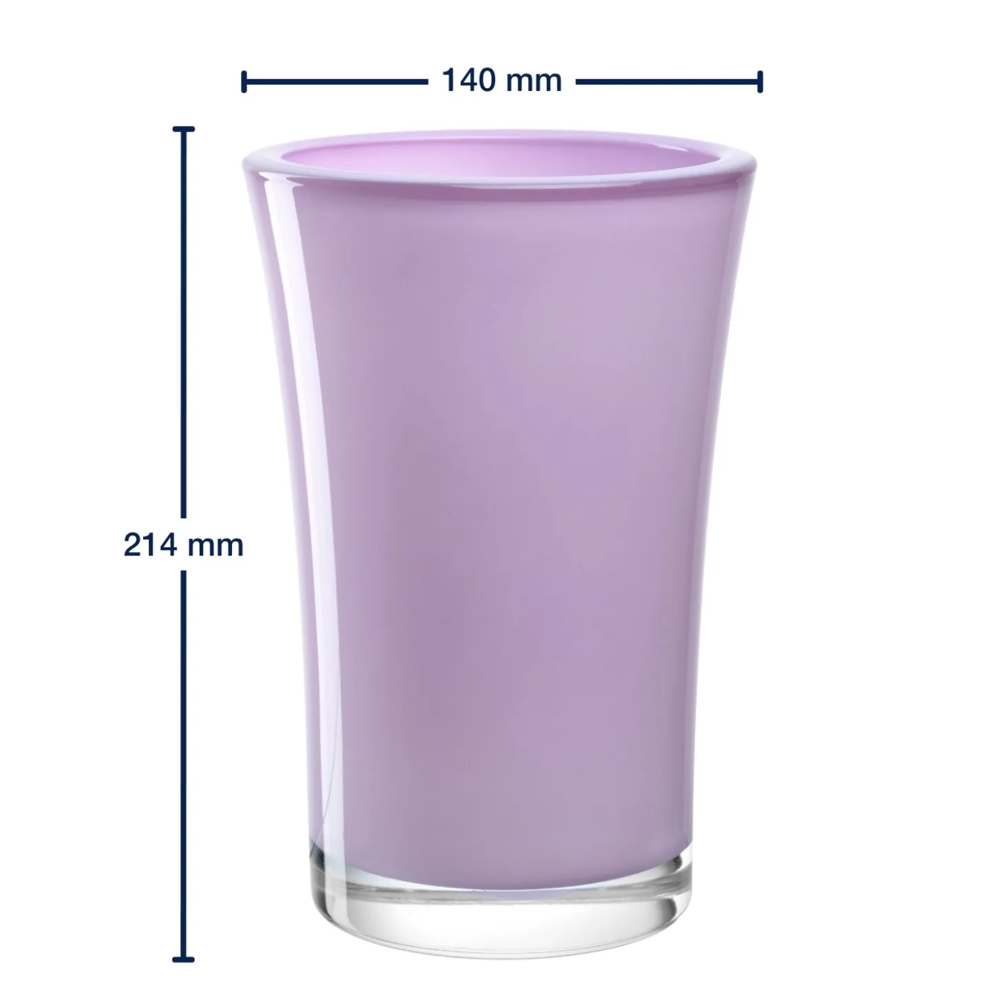 Vase 21 flieder LUMINOSA