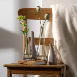 Vase ARCO 25 cm taupe opac