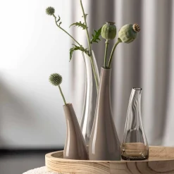 Vase ARCO 25 cm taupe opac