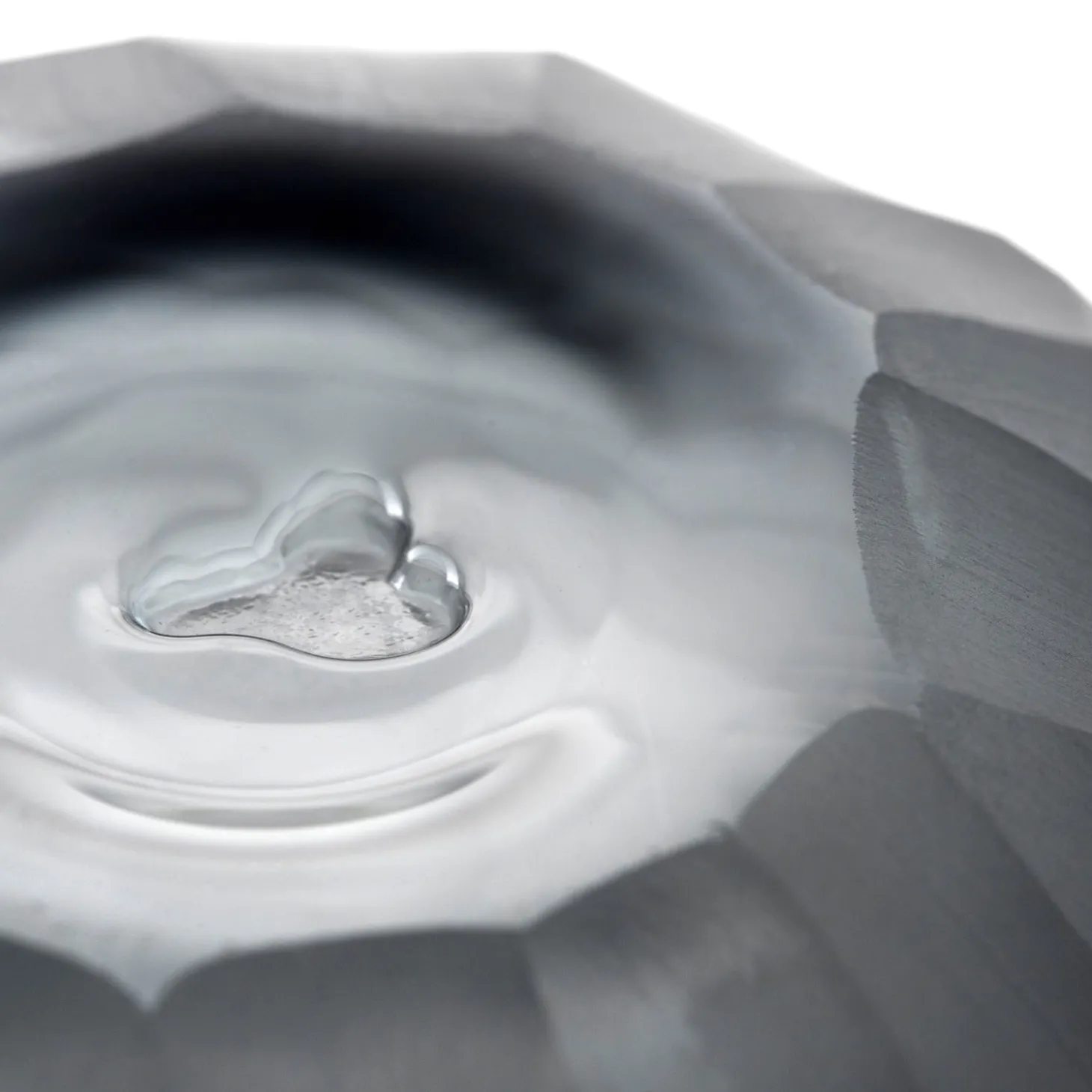 Vase BELLAGIO 9 cm anthrazit