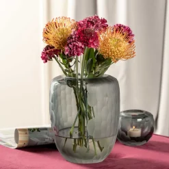 Vase BELLAGIO 22 cm anthrazit