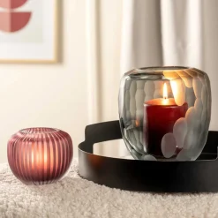 Vase BELLAGIO 18 cm anthrazit