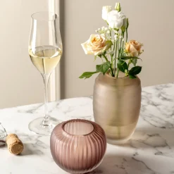 Vase BELLAGIO 16 cm beige