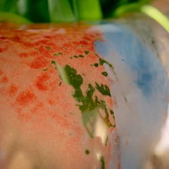 Vase CIPRIA DUE 20 cm orange/blau