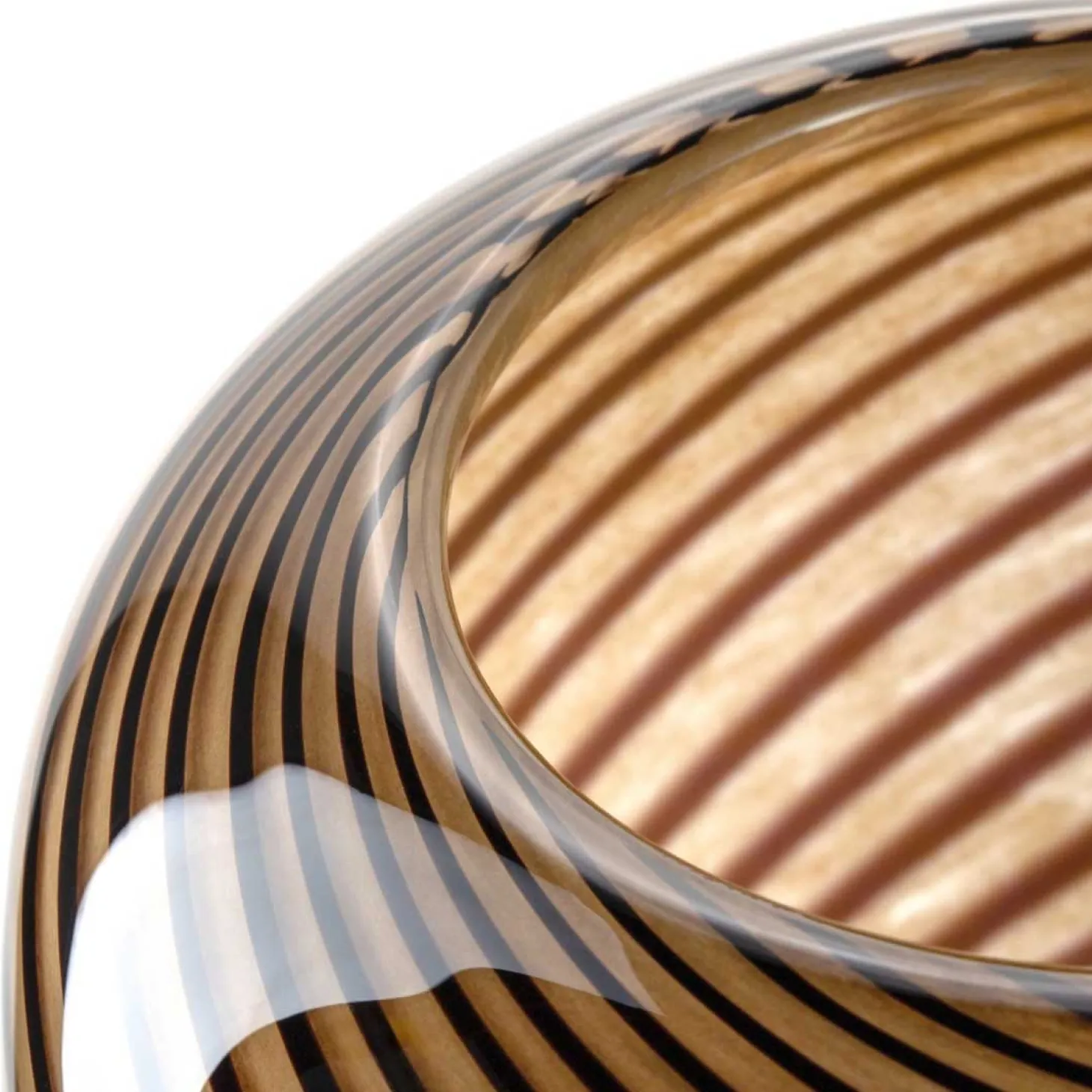 Vase FILO COLORI 16 cm braun