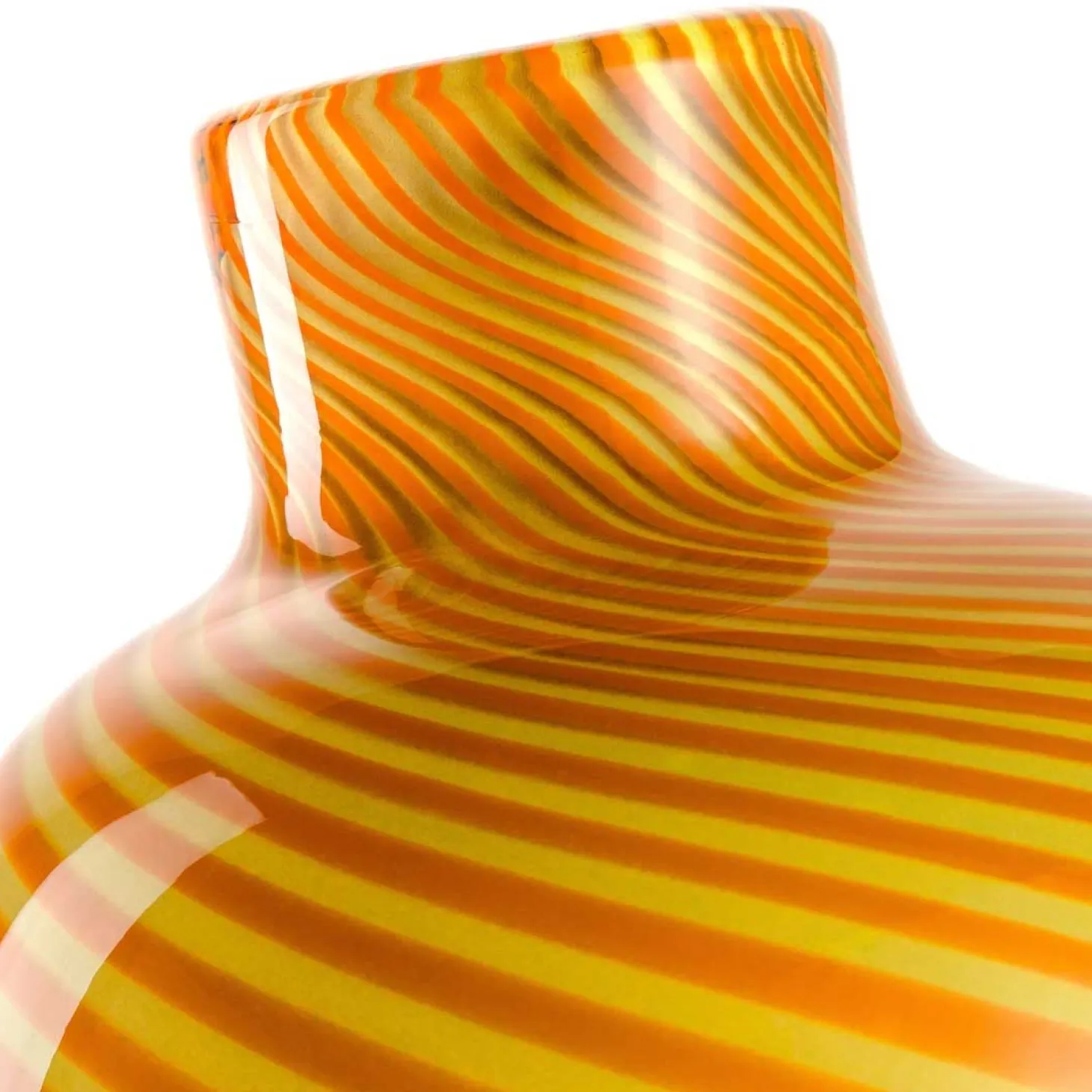 Vase FILO COLORI 32 cm gelb