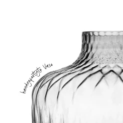 Vase GIULIA 38 cm grau