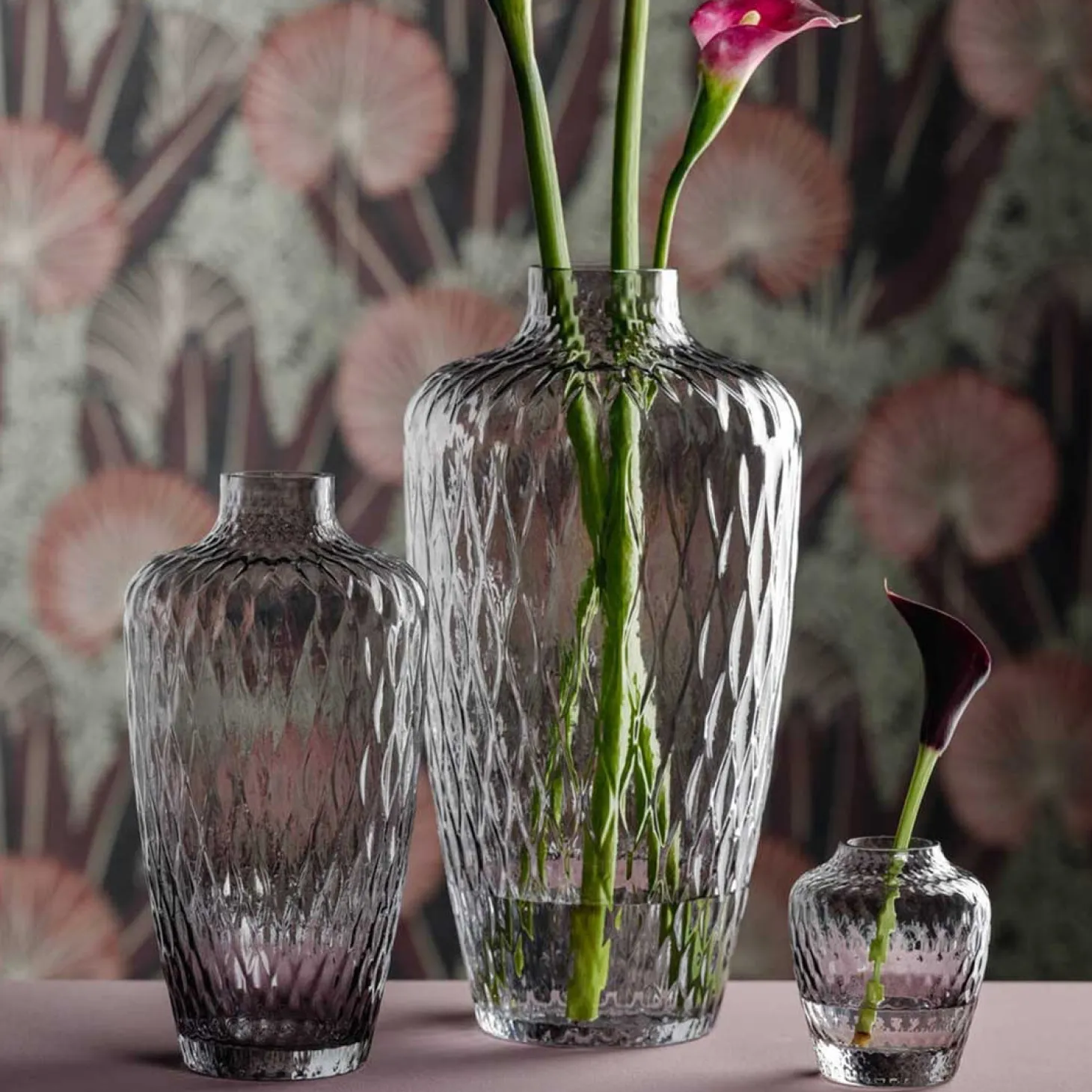 Vase GIULIA 11 cm grau